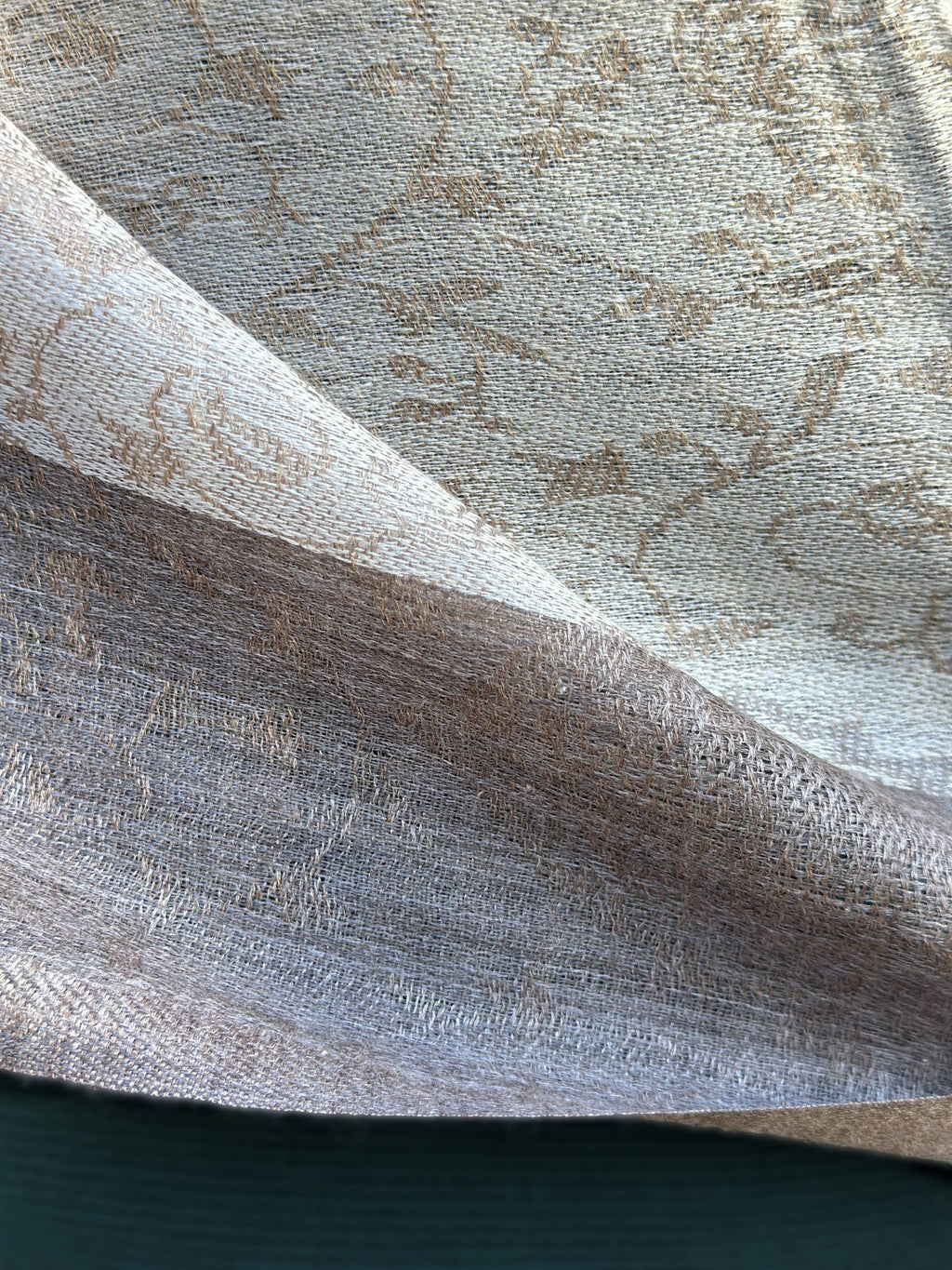 Woven Sand Super-Fine Genuine Cashmere Shawl