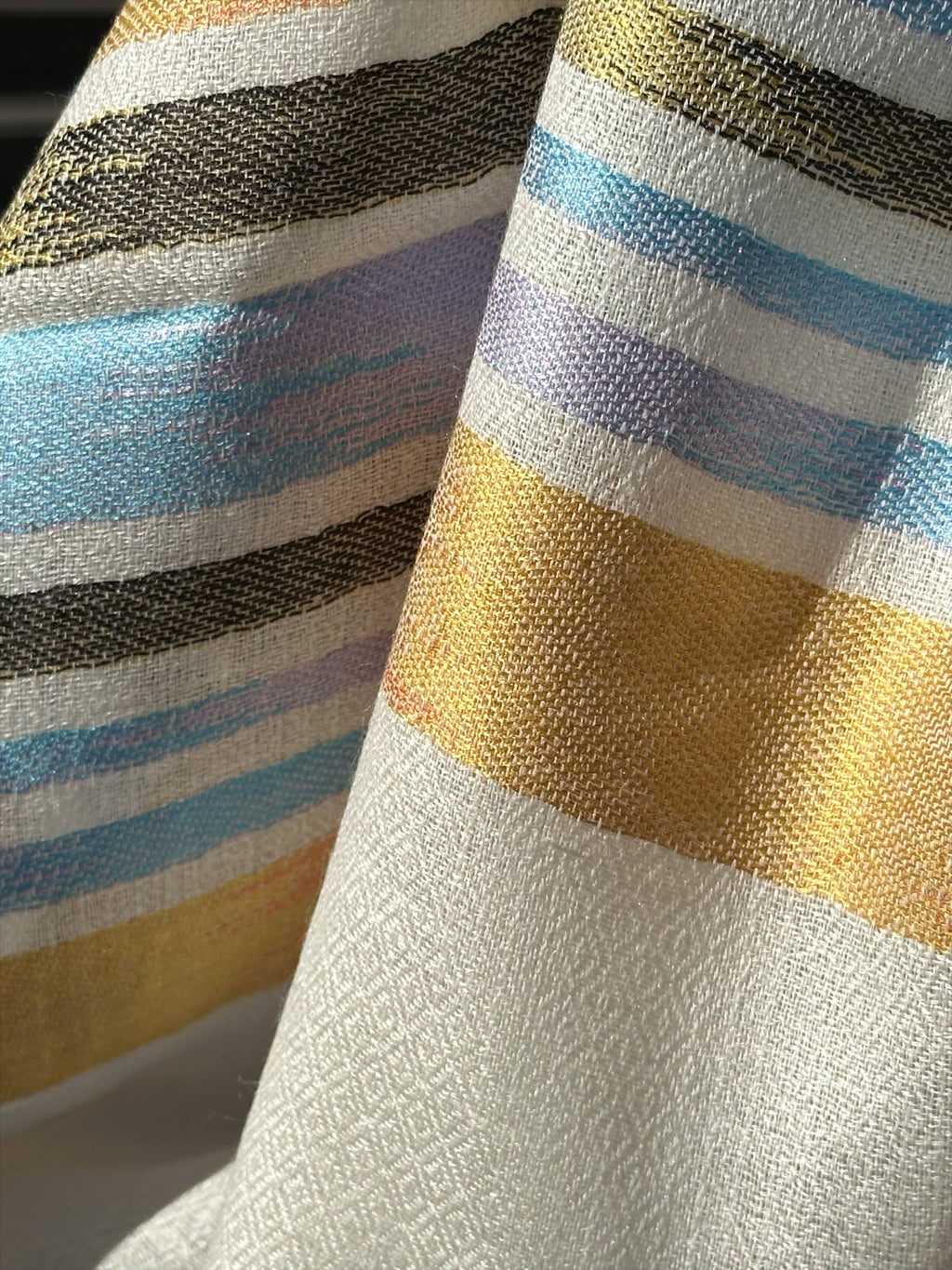 Rainbow Meld Super-Fine Genuine Cashmere Shawl