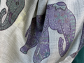 Ganesha Double-faced Super-Fine Genuine Cashmere Scarf
