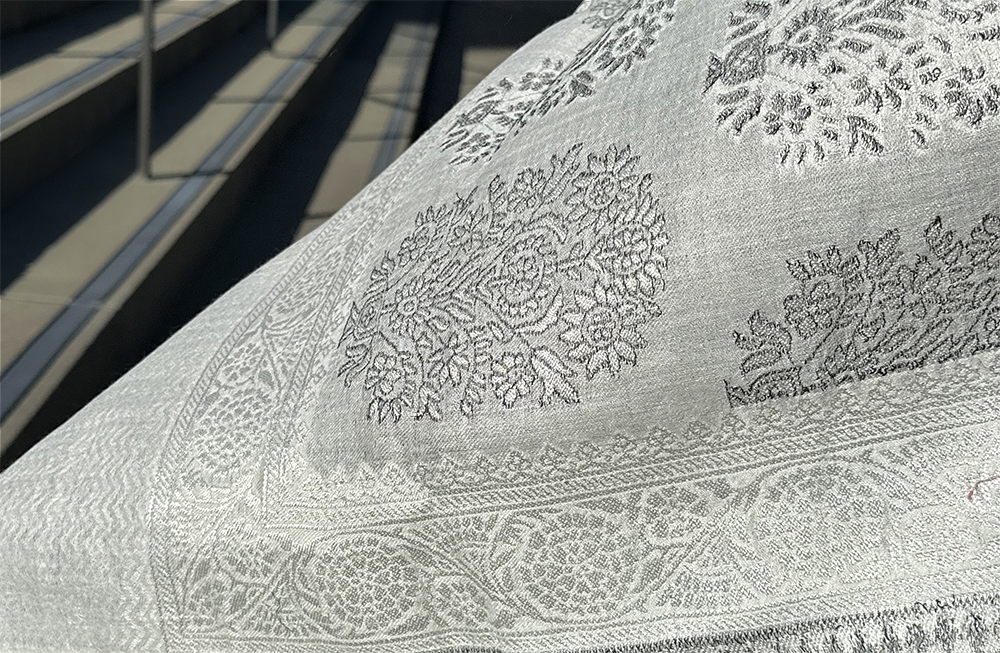 Illusion Super-Fine Genuine Cashmere Shawl